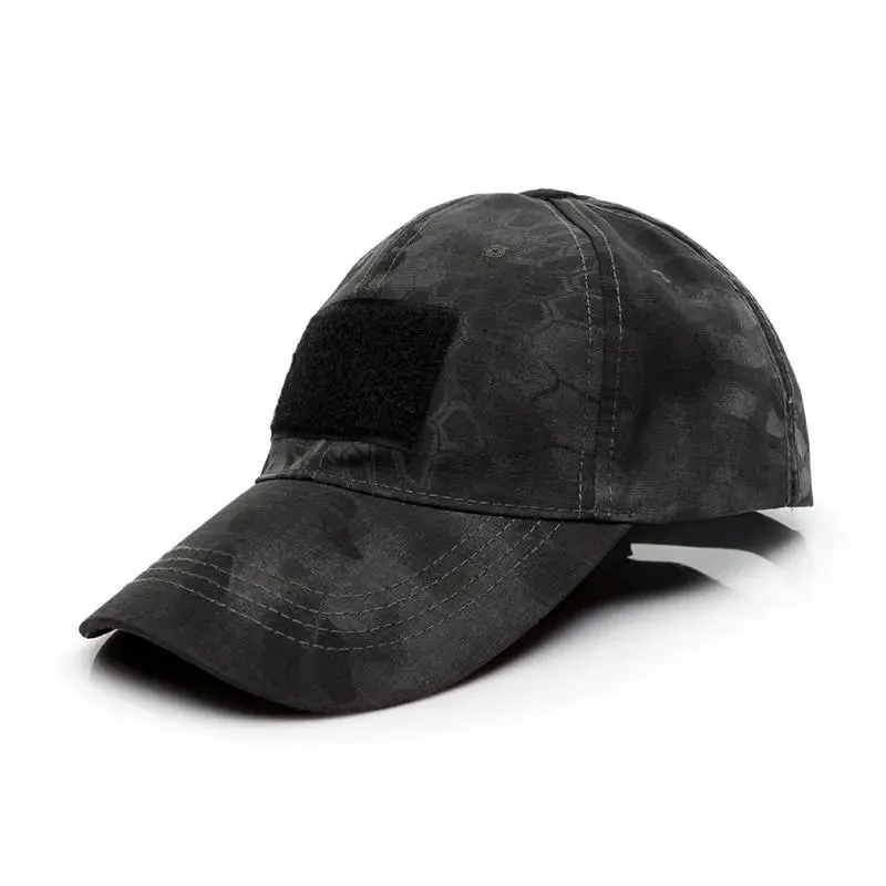 Unisex Outdoor Tactical Military Army Camo Adjustable Baseball Cap Camouflage Men Women Snapback Hat For Cycling Hiking Fishing
