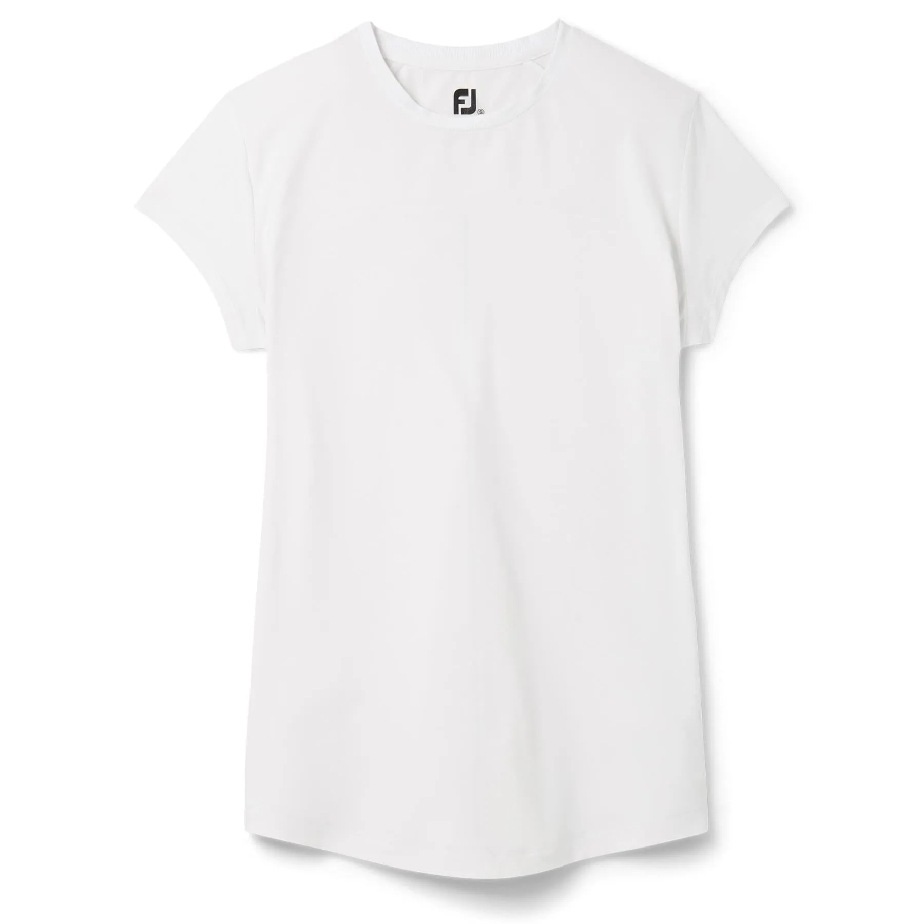 Womens SS Crew Shirt White - AW24
