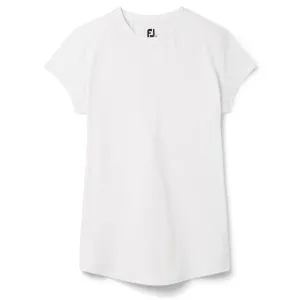 Womens SS Crew Shirt White - AW24