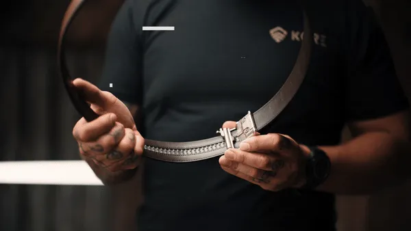 X9 BUCKLE | BASKETWEAVE GUN BELT 1.5"
